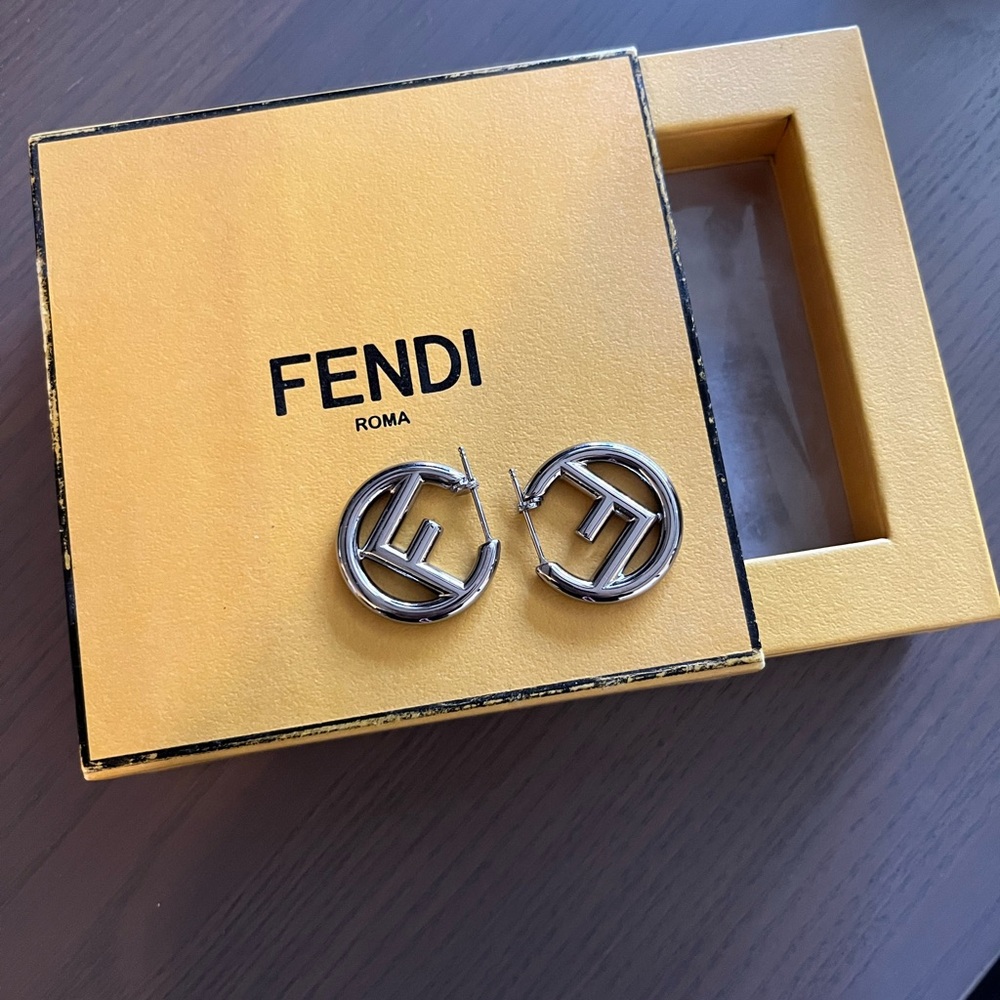 NIB F is Fendi Earrings